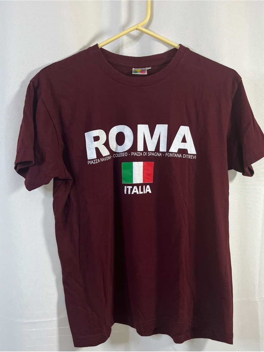 Y2K Smartee Women's Rome Italy Graphic T-Shirt 100% Cotton Souvenir Tee